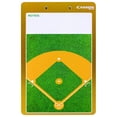 thumbnail image 5 of Cannon Sports Dry Erase Coaches Board with Marker - Double-Sided Dry Erase Coaching Board for Baseball, Basketball, Football, Soccer, and Hockey - Perfect for Practices and Games (Baseball), 5 of 11