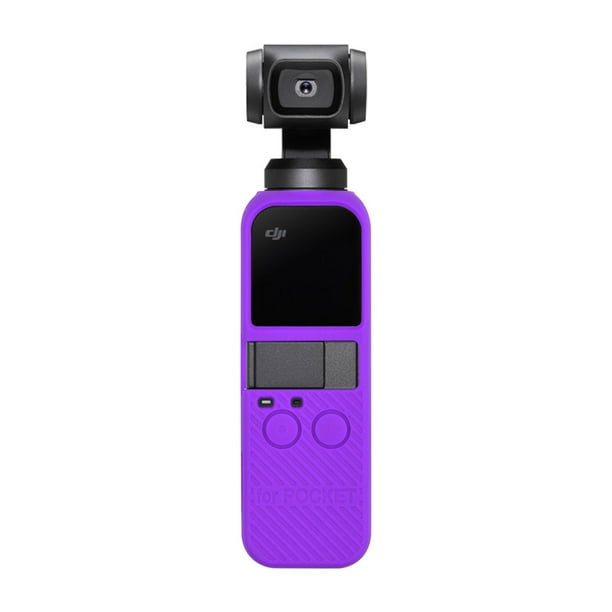 Soft Silicone Case for DJI OSMO Pocket Handheld Gimbal Stabilizer Protective Case Protector Color Black
