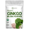 Micro Ingredients Maximum Strength Pure Organic Ginkgo Biloba Powder, 8 Ounce