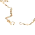 thumbnail image 4 of Cadena Collar Ametrinaa Valentina Estrella Tritono 2.5mm Unisex 45cm Oro Italiano 10k CS10K0064, 4 of 5