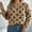 Khaki, variant on Juslio Women Sweaters Pullovers Tops for Women Sweaters Crew Neck Long Sleeve Knit Gray