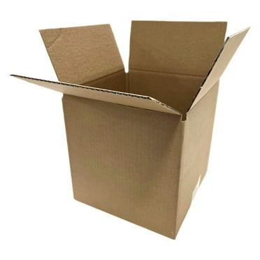 100 6x6x6 Cardboard Paper Boxes Mailing Packing Shipping Box Corrugated
