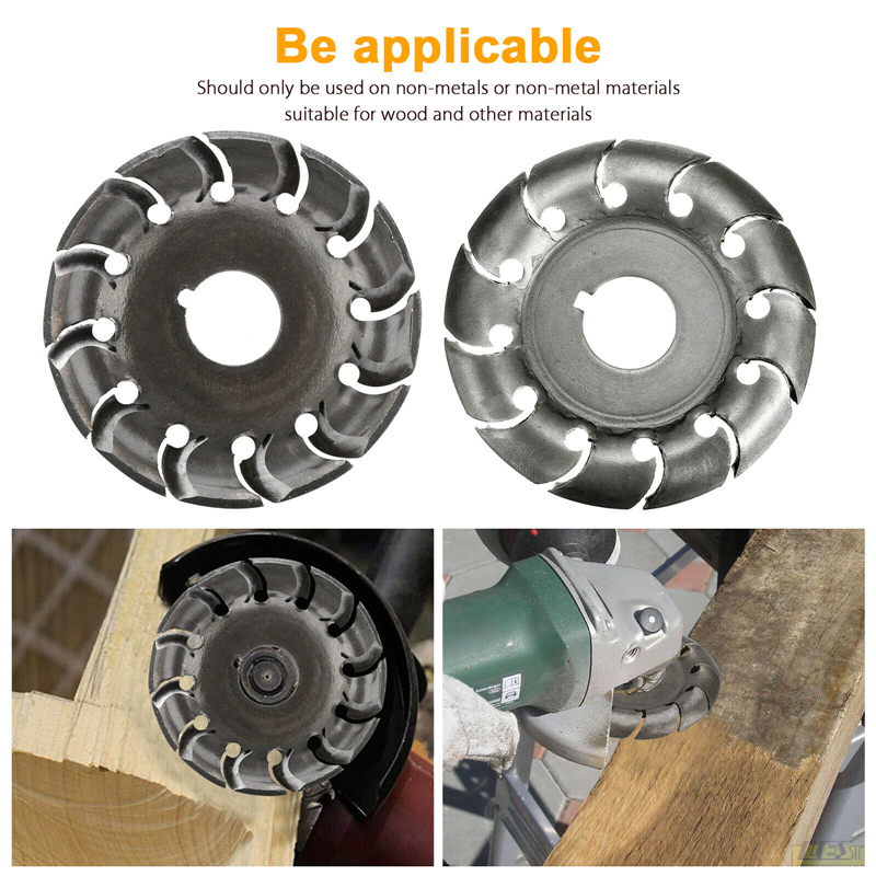 Electric Angle Grinder Shaping Blade Teeth Wood Carving Disc Cutter