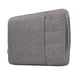 thumbnail image 1 of Matsuzay Bolsa para portátil de 15 pulgadas, reutilizable, lavable, con asa, cremallera protectora, Color sólido, multibolsillo, bolsa de Almacenamiento y organización del hogar Gris, 1 of 6