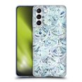 thumbnail image 1 of Head Case Designs Officially Licensed Micklyn Le Feuvre Marble Patterns Ice And Diamonds Art Deco Pattern Soft Gel Case Compatible with Samsung Galaxy S21 5G, 1 of 7