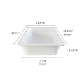 thumbnail image 2 of Excellante Gastronorm pan melamine container, full size, 1/1, 100mm/ 4" deep, comes in each, 2 of 2
