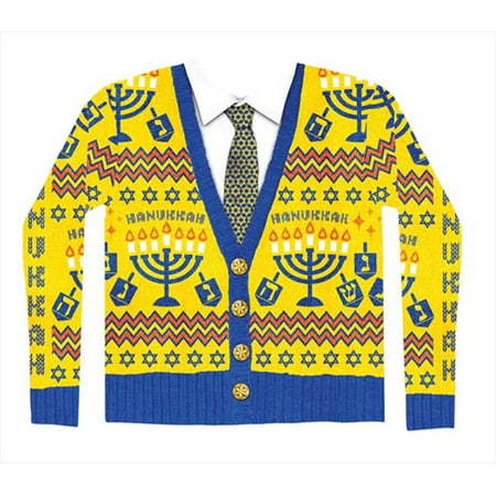 Faux Real F122019 Faux Real Shirts Ugly Hanukkah Sweater - Small | Walmart Canada