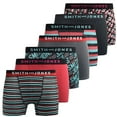 thumbnail image 1 of Smith & Jones Boxeurs pour Hommes Taden à Motifs Assortis (Lot de 7), 1 of 5