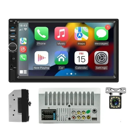 HD Touchscreen Car Radio 2 Din 7'' Bluetooth Car Audio Receivers Car MP5 Support Video output Mirror Link Carplayer Car  Stereo