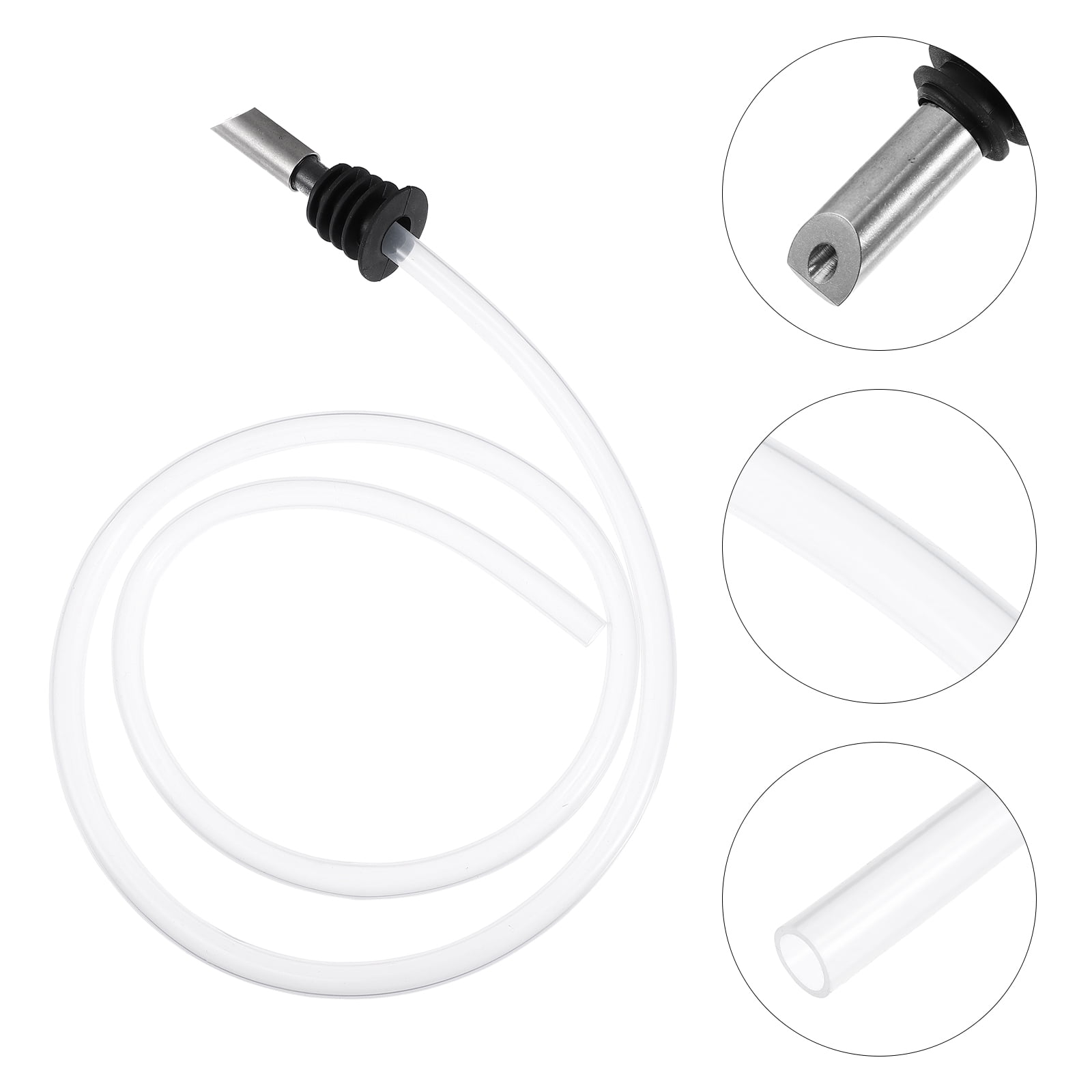 47" Sink Soap Dispenser Extension Tube Kit, Upgraded Metal Check Valve