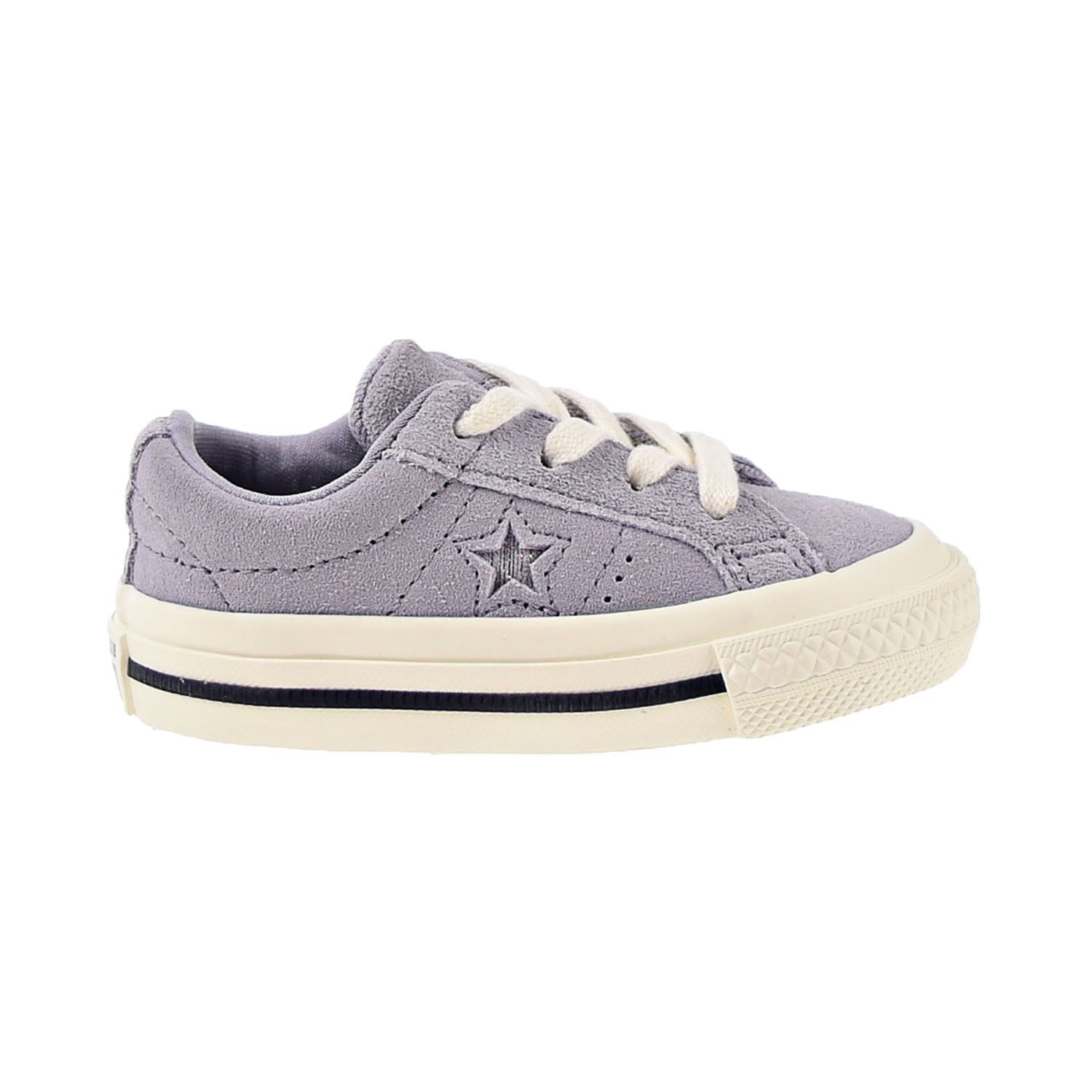 sympati Række ud miljøforkæmper Converse One Star Ox Toddler Shoes Provence Purple-Silver-Egret 762013c -  Walmart.com
