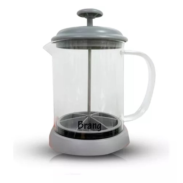 Prensa Francesa Café Filtro Silicón Brang 600ml Vidrio Pvc Brang 1508 600ml