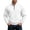 White, variant on Fleece Pullover for Men Ghalytn Quarter Zip Raglan Sleeve Sweatshirt - Warm Casual Top for Daily Outings