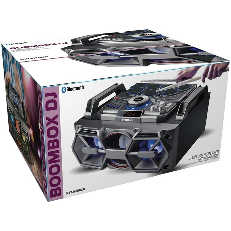 Sylvania bluetooth boombox sales