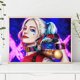 thumbnail image 5 of Cuadros Decorativos 5D DIY diamante pintura juego chica completo redondo taladro bordado artesanía costura JShteea  Nuevos Originales, 5 of 9
