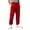 31# Red, variant on Mens Baggy Sweatpants Loose Fit Cotton Casual Comfy Stretch Wide Leg Sweat Pants with Pockets Black,S