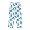 thumbnail image 5 of Goofa Cartoon Poodle Dog Printed Soft Pajama Pants for Women, Wide Leg Comfy Casual Lounge Yoga Pants-Large, 5 of 9
