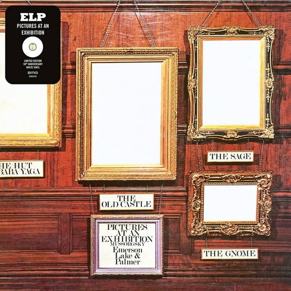 Emerson Lake Palmer - Pictures At an Exhibition (White Vinyl) - Music & Performance