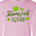 thumbnail image 4 of Inktastic Shamrock Squad with Four Leaf Clovers Long Sleeve T-Shirt, 4 of 5
