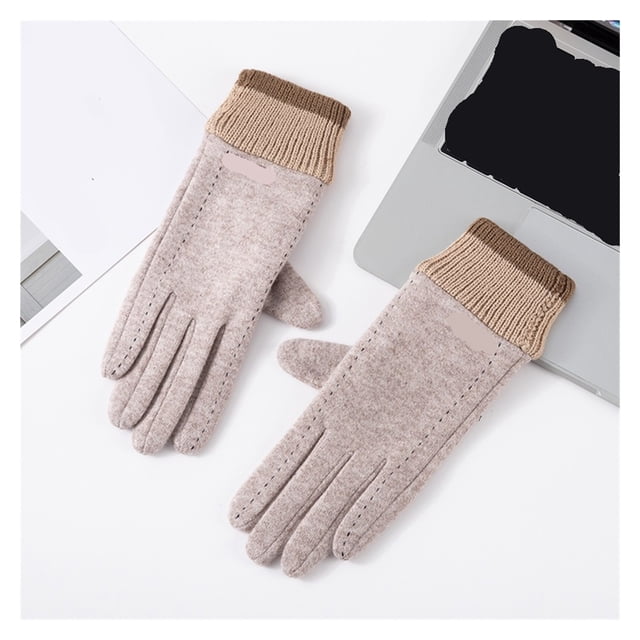 Fashion Women Wool Gloves, Winter TouchScreen Warm Outdoor Riding Driving Gloves ,Reliable quality