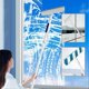thumbnail image 2 of Window Cleaning Squeegee with Spray Double-Sided Expansion Window Cleaner for Hardwood Laminate Wood Ceramic, 2 of 5