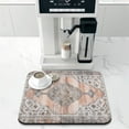 thumbnail image 3 of Washable Rubber Traditional Multicolor Dish Drying Mats for Kitchen Counter Home Large Coffee Bar Pad Accessories and Decor for Utensils Stemware 16''''x18'''', 3 of 6