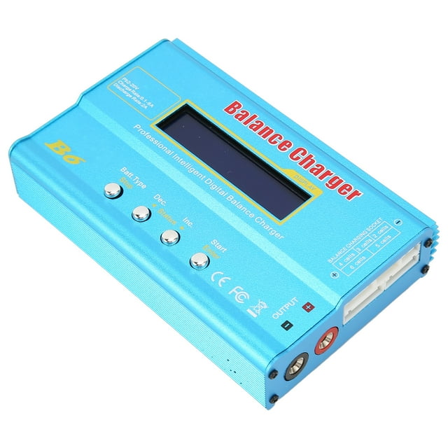 LiPo Balance Charger, LiPo Battery Balance Charger Multiple Protections 80W for LiFePO4 SLA