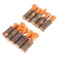 thumbnail image 3 of 10 palitos para masticar conejos, comestibles, seguros, previenen piedras urinarias, cobayas decorativas, juguetes para masticar para hámster, conejito, tipo cáscara de maíz naranja, 3 of 5