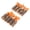 Orange, variant on Nieyigj 10Pcs Natural Applewood Rabbit Chew Sticks Edible Pet Teething Toys for Guinea Pig Hamster Chinchilla Bunny Dental Care Stress Relieving Pasture Type Timothy Hay 7.09 inches / 18 cm