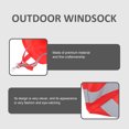 thumbnail image 3 of Miangastore 1Set Red Windsock for Homeowners and Wind Direction Measurement 23.58x7.07x3.93In, 3 of 9