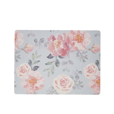 Peach Floral MDF Cork Backed Placemat Set of 4 Peach Floral - Walmart.ca
