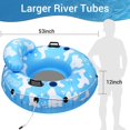 thumbnail image 2 of Hinchable River Tube Pafolo, resistente, 53 cm, con portavasos, 2 of 6