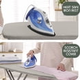 thumbnail image 3 of Lammaloe Ironing Board Cover and Pad 15 x 54, Thick Padding, Elastic Edge, Hook & Loop Secure Fit, Linen, 3 of 5