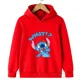 thumbnail image 3 of Sudadera con capucha divertida de Disney Stitch para Navidad de los años 90, ropa de dibujos animados para niños, niñas y niños, sudadera con capucha de Lilo y Stitch, top informal para bebé, 3 of 5