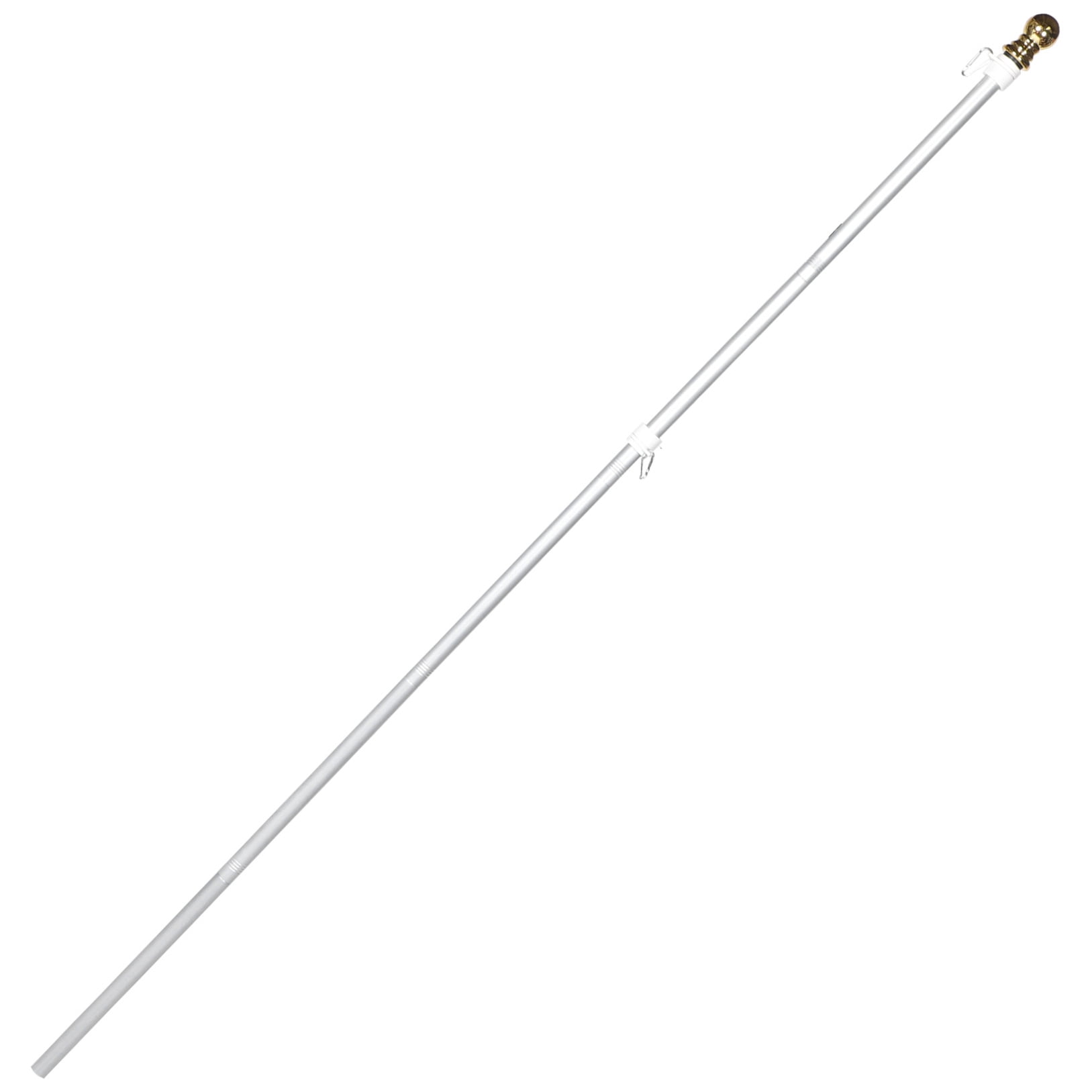 Worgeous  Stainless Steel Flagpole Stand for Outdoor Decorative Poles