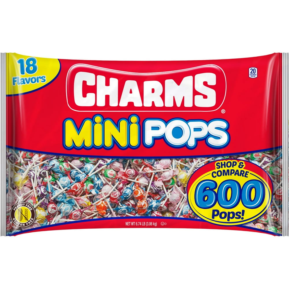 Charms Mini Pops Assorted Flavors (600 Count)