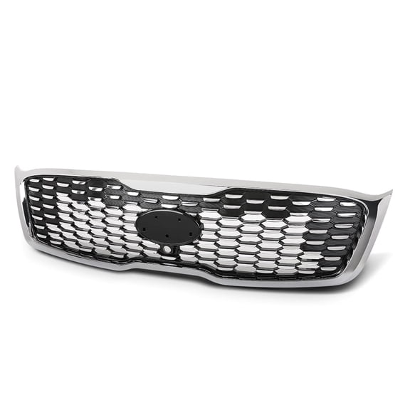 Front Bumper Upper Grille Assembly With Camera Hole Fit For 2019-2020 Kia Sorento