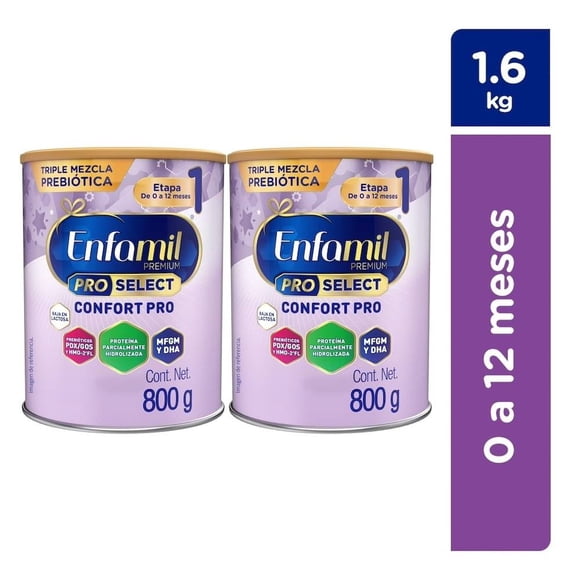 Fórmula Especializada 0 a 12 meses Enfamil Confort 1.6 kg