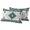 bronze, variant on Outdoor Pillow Covers 16x16 Set of 2, Black Beige Boho Waterproof Patio Throw Pillow Covers for Couch Sofa Chair, Vintage Ethnic Tribal Southwestern Decorative Pillowcases for Throw Pillows