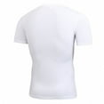 thumbnail image 2 of Mens Compression Shirts Gym Short Sleeve Sports Tight Fitness Base Layer Tops, 2 of 2