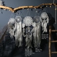 thumbnail image 2 of JUNWELL 5 Pack Dream Net Set Moon Dream Catcher Set Large Dream Catcher Wall Hanging Dream Catcher for aldult Bedroom Wall Dream Catcher Bedroom Dream Catcher, 2 of 5