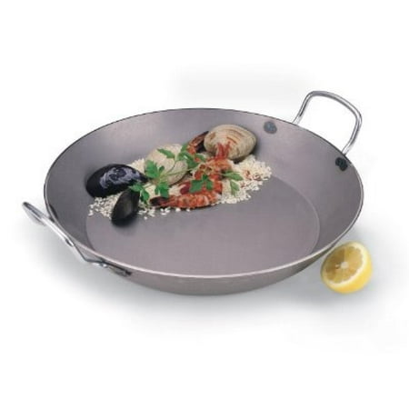 - World Cuisine 12 1/2 Inch Carbon Steel Paella Pan