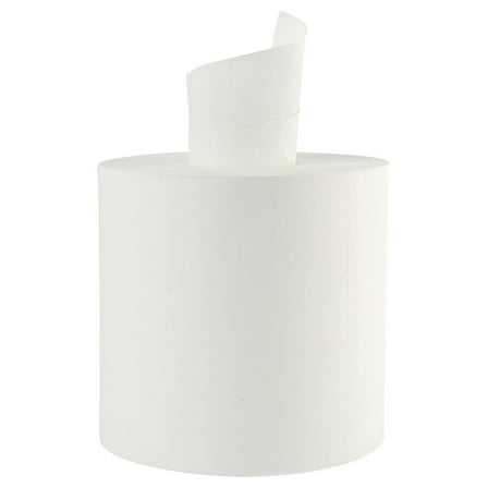 Center-Pull Roll Towels, 2-Ply, 10"w, White, 600/Roll, 6/Carton