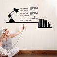 thumbnail image 2 of Inspirational Proverbs Wall Sticker Removable PVC Mural Decals Study Room Office Decor, 2 of 8