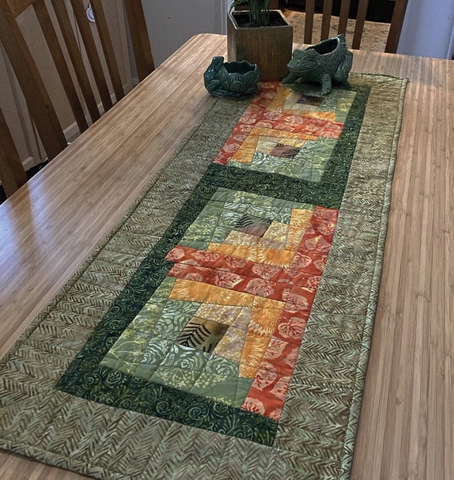 Creative Grids Quilt Ruler 10in Wonky Log Cabin Trim Tool