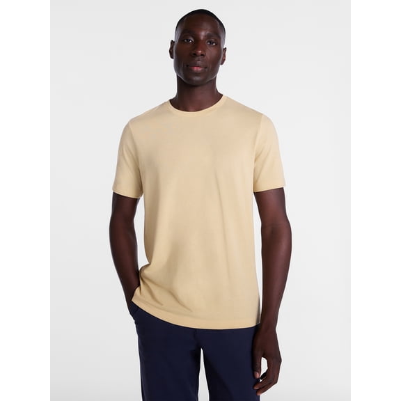 George Men's and Big Men's Crewneck Tee with Short Sleeves, Size XS-3XL