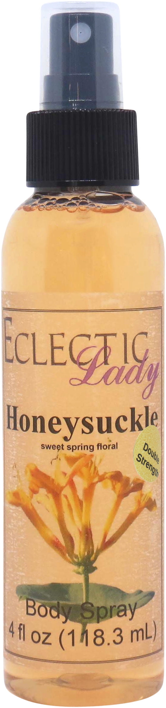 Honeysuckle Body Spray, Eclectic Lady, Hydrating Mist, Unisex (Double