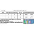 thumbnail image 1 of Unisex Waterproof Rainsuit for Kids 2-8 Years, Reflective Rain Jacket with 100% Waterproof Coating, 1 of 4