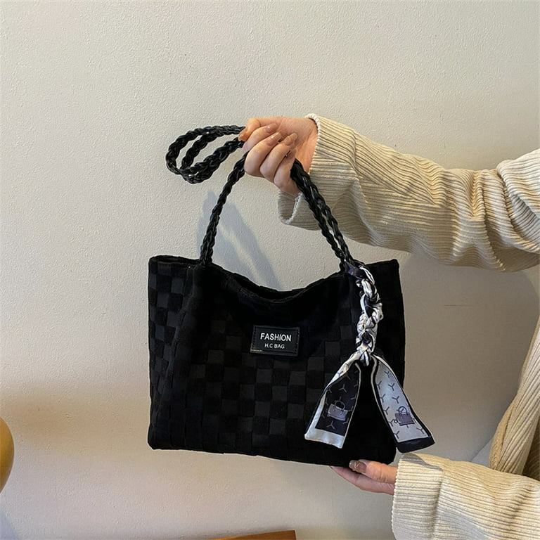 Kripyery Women's Multi-Purpose Silk Tote Bag