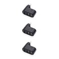 thumbnail image 4 of Hub USB Injueey 3 Puertos Giratorio USB 3.0 Adaptador Carga Negro, 4 of 6